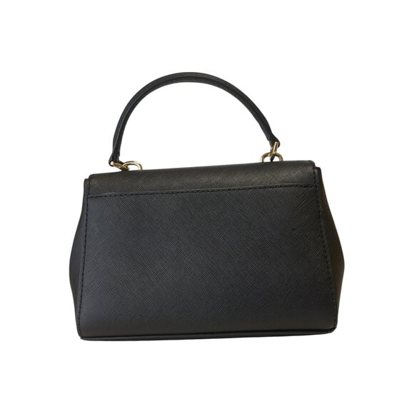 Michael Kors Black Ava Extra-Small Saffiano Leather Crossbody - Picture 2 of 3